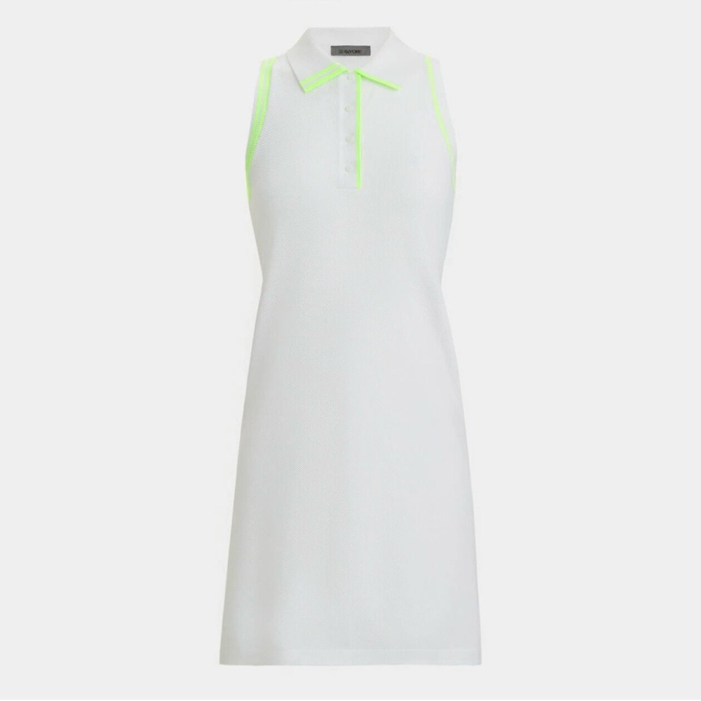 G/FORE FULLY FASHIONED Ladies COTTON SLEEVELESS Golf M White NEW NWT